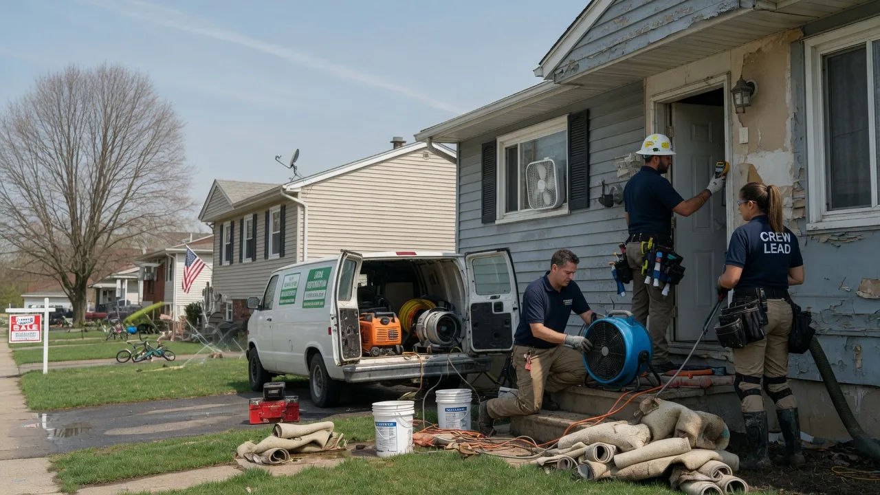 Flood Cleanup in Polk City, IA near me
