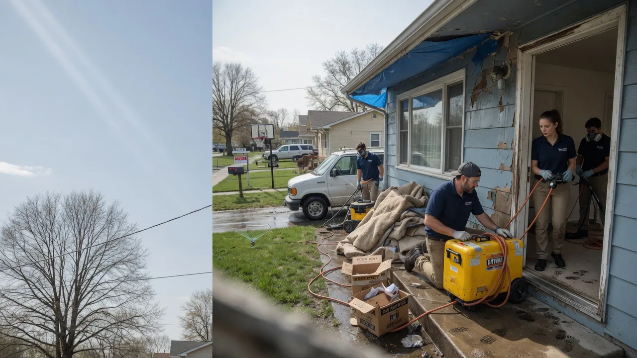 Basement Flood Cleanup in Polk City, IA near me